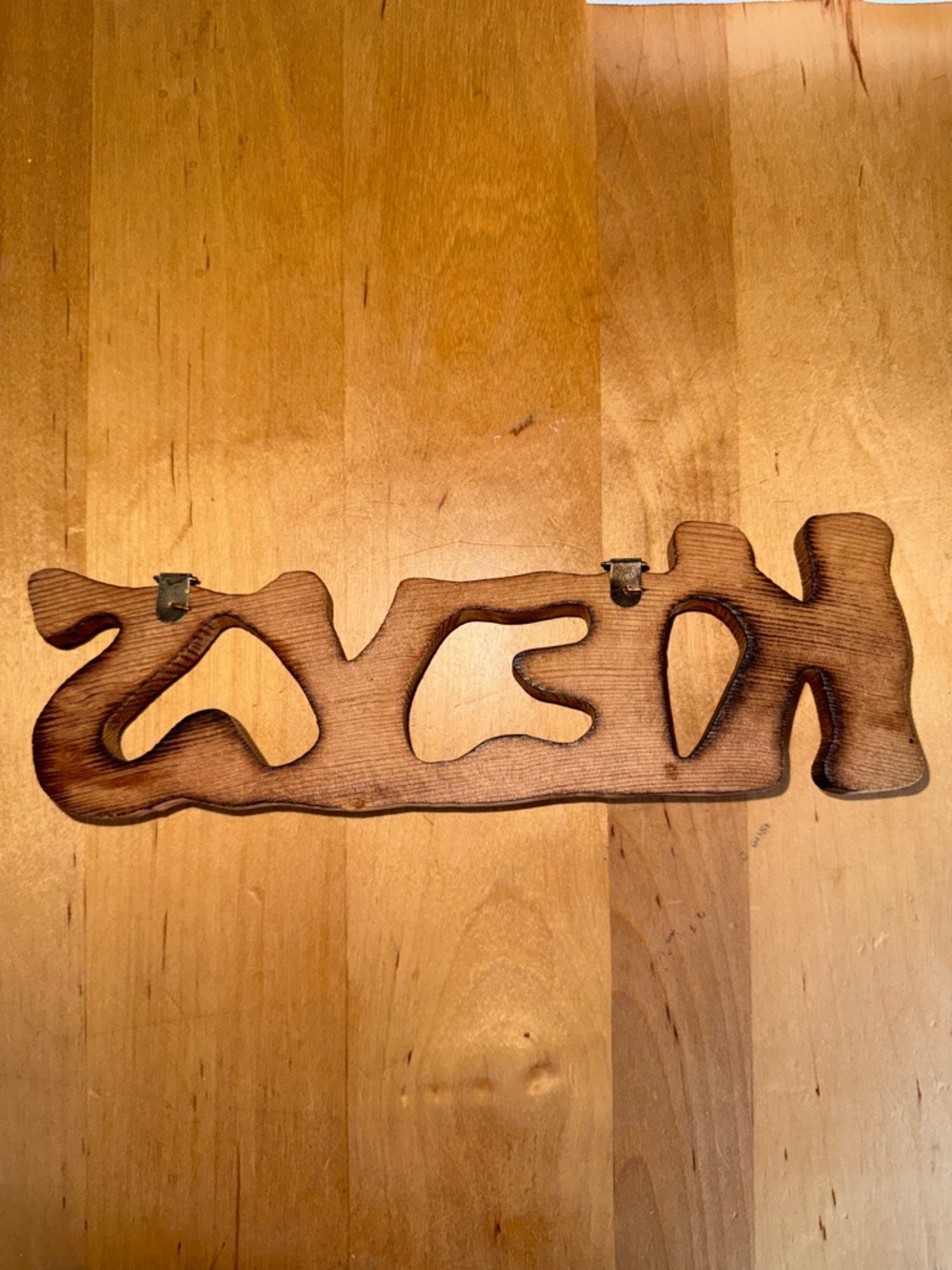 Vintage Keys Sign Hanger Holder - Picture 2 of 2